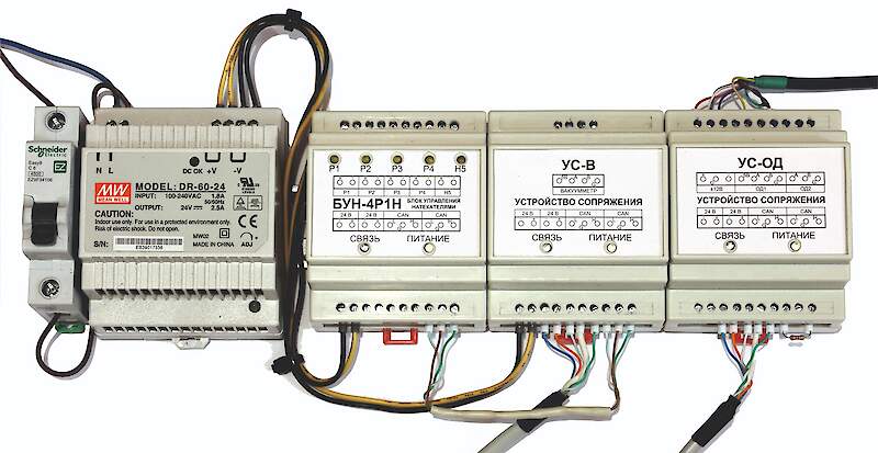 Modułowy system kontroli przepływu gazu